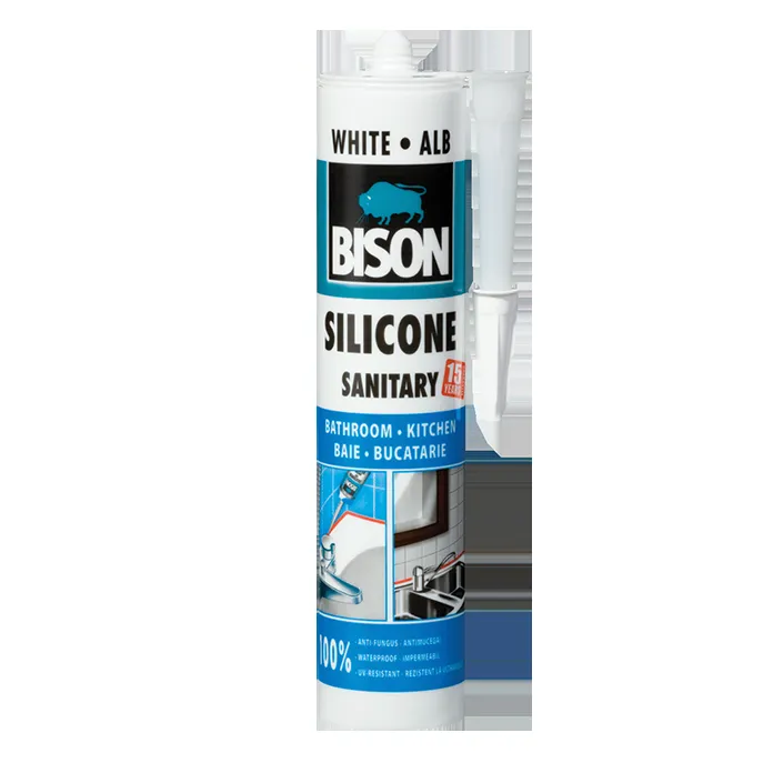 BISON SILIKON SANITARNI BELI 280 ml