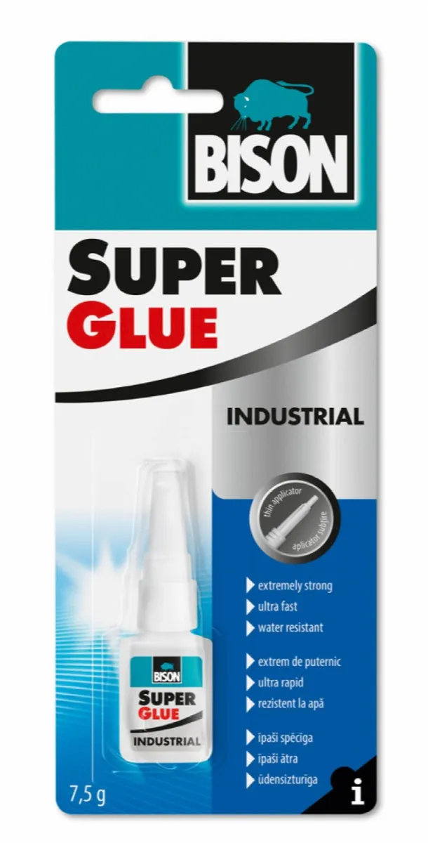 BISON Super Glue Professional 7,5 gr 901275