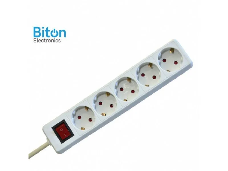 BITON ELECTRONICS Prenosna priključnica ET10123, 3m