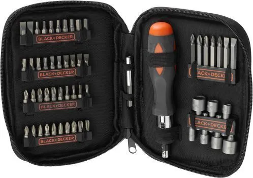 BLACK & DECKER 56-delni set alata A7104