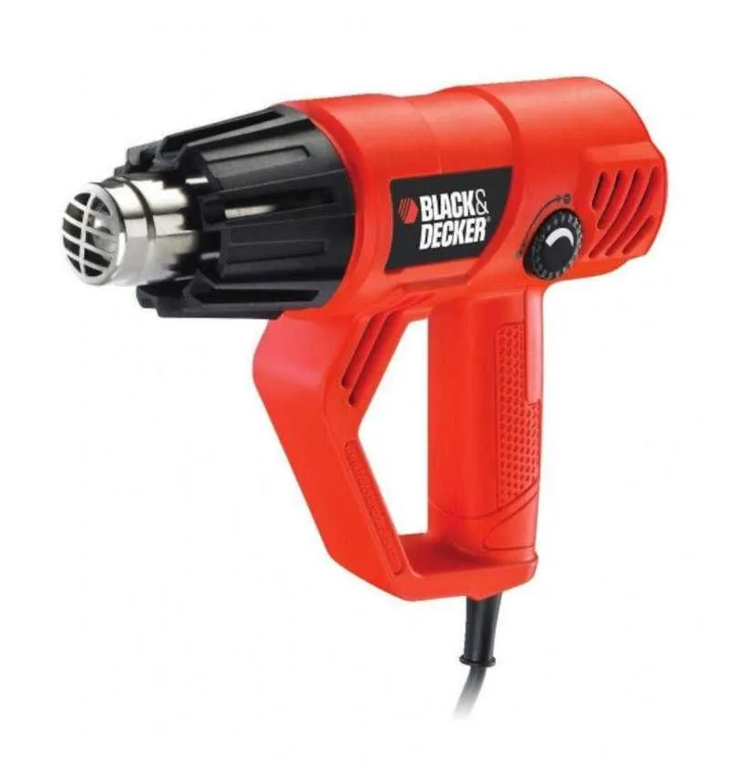 BLACK+DECKER Fen za vreli vazduh u koferu sa priborom KX2001K