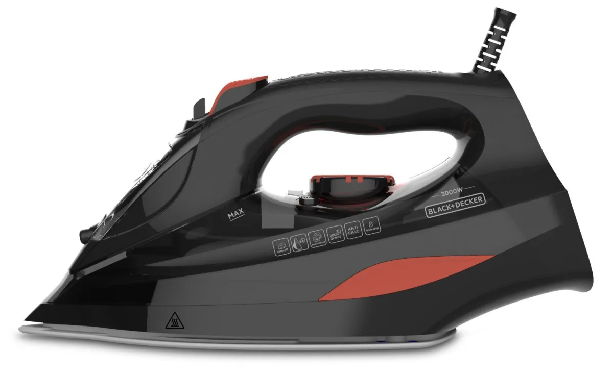 BLACK+DECKER Pegla na paru BXIR3000E