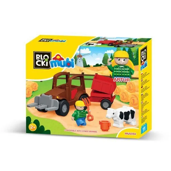 BLOCKI Kocke Mubi farma 11 delova