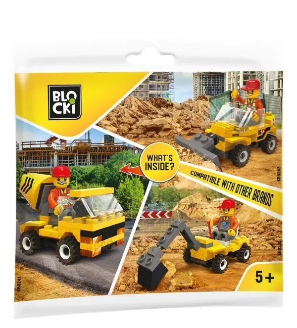 BLOCKI Kocke Radne mašine iznenađenje 43 delova