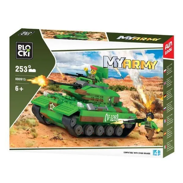 BLOCKI Kocke Tenk 253 dela