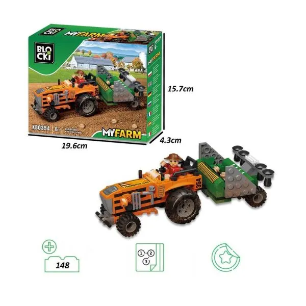 BLOCKI Kocke Traktor 148 delova