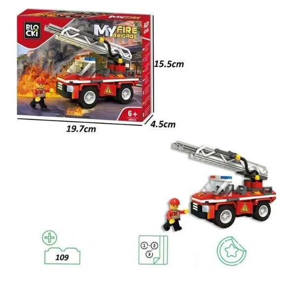 BLOCKI Kocke Vatrogasni kamion 109 delova