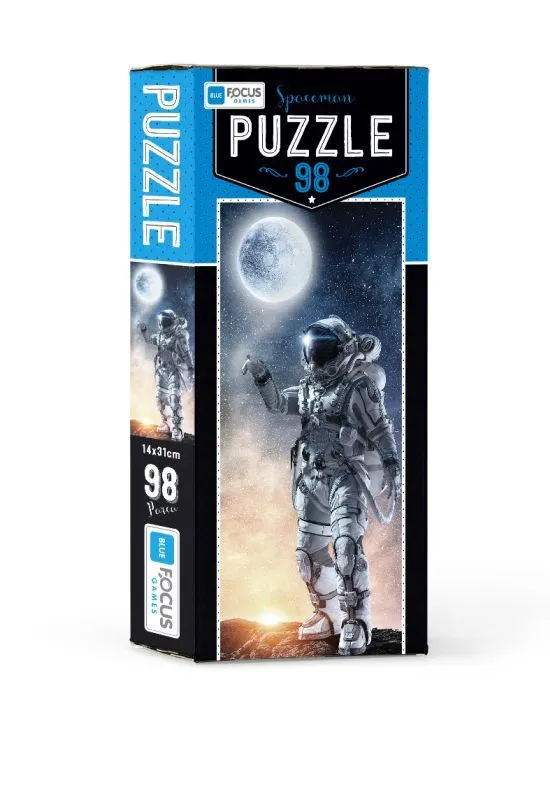 BLUE FOCUS Puzzle Astronaut – 98 delova