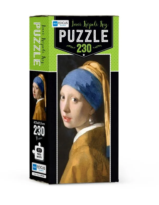 BLUE FOCUS Puzzle Devojka sa bisernom minđušom - 230 delova