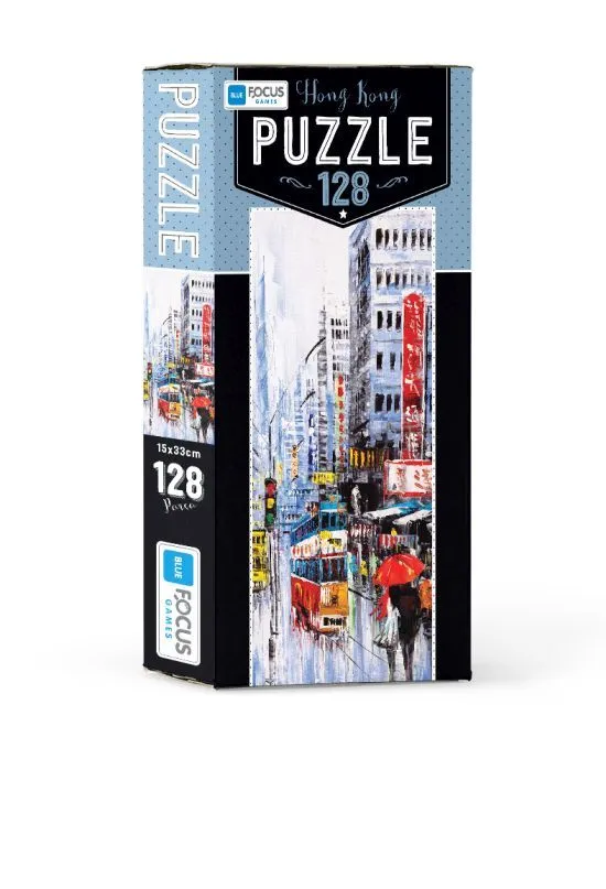 BLUE FOCUS Puzzle Hong Kong -128 delova