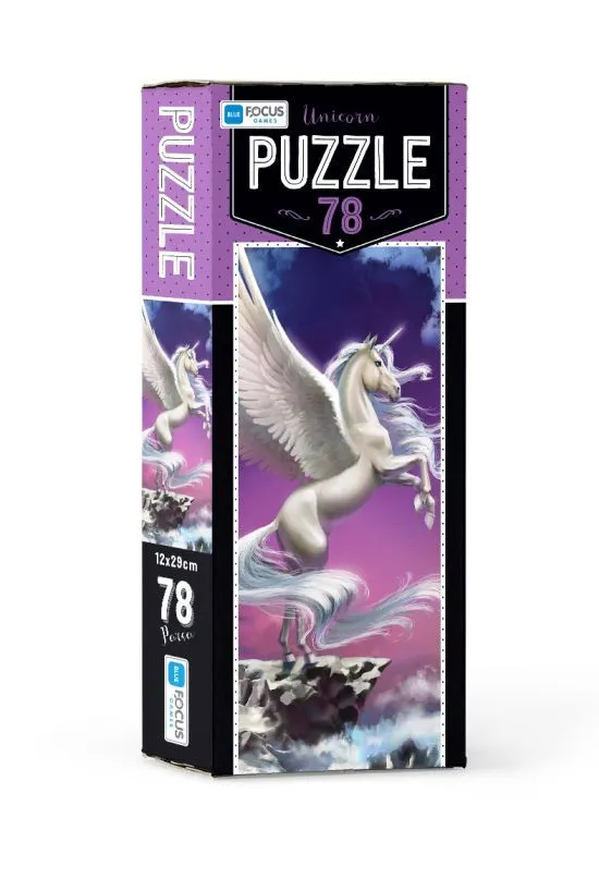 BLUE FOCUS Puzzle Jednorog – 78 delova