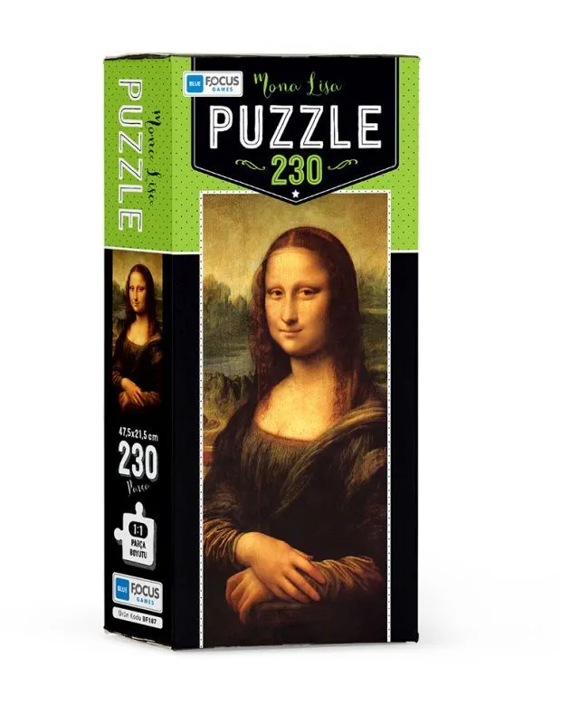 BLUE FOCUS Puzzle Mona Liza - 230 delova