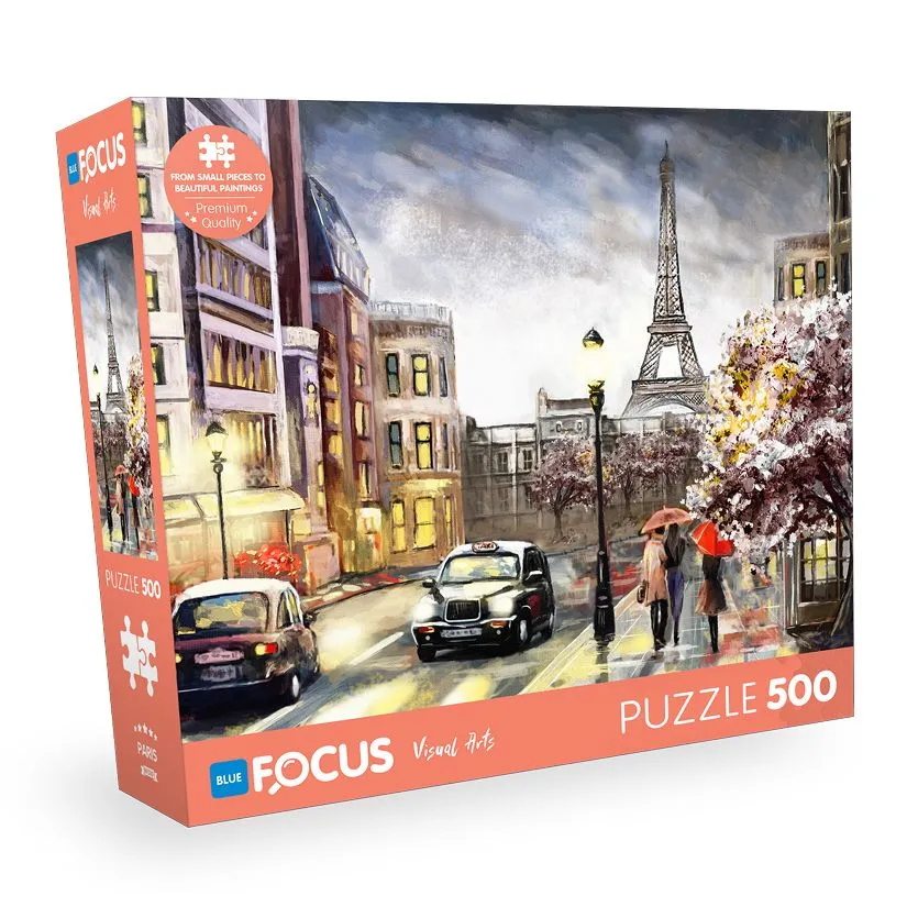 BLUE FOCUS Puzzle Pariz – 500 delova