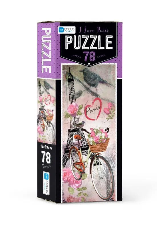 BLUE FOCUS Puzzle Pariz- 78 delova