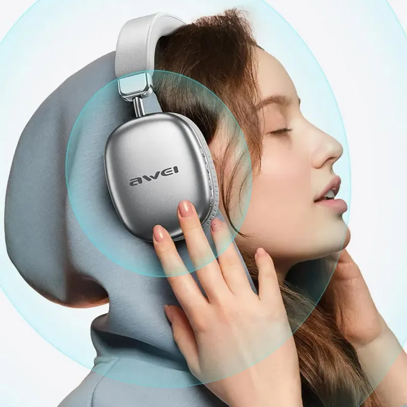 Bluetooth slušalice Awei AT7 bele