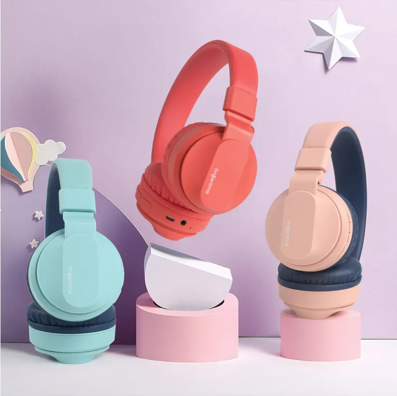 Bluetooth slušalice Bobo za decu (S18) pink