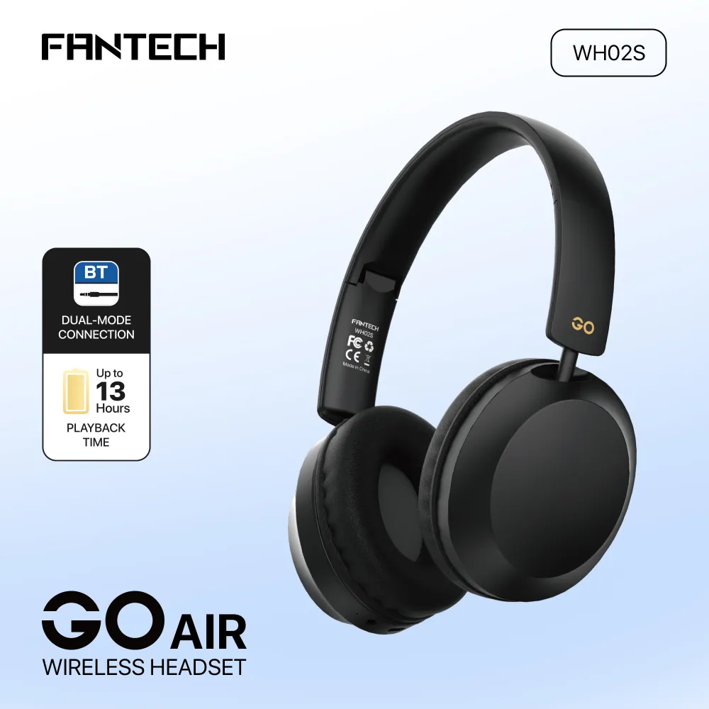 Bluetooth slušalice Fantech GO Air WH02S crne