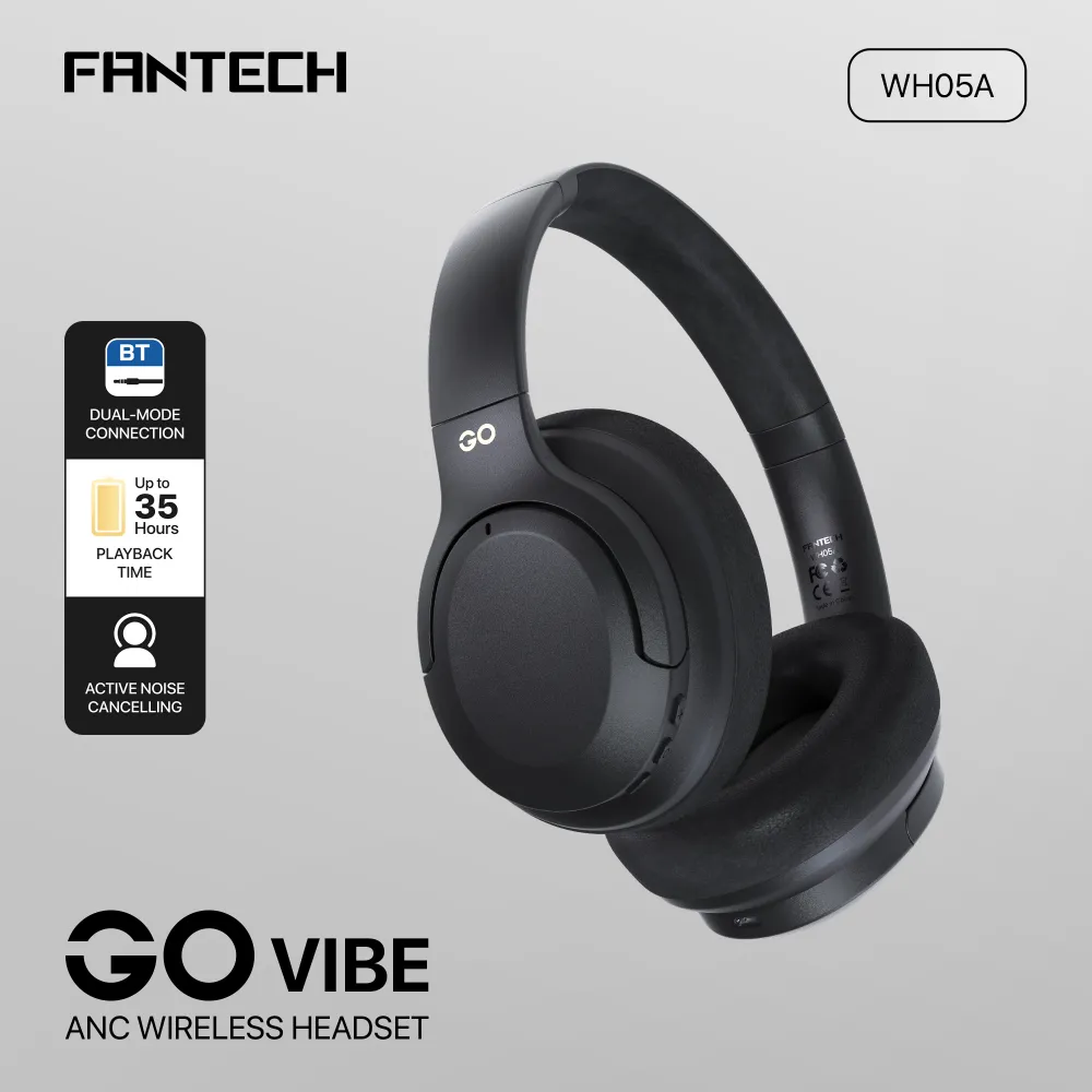 Bluetooth slušalice Fantech GO Vibe WH05A crne
