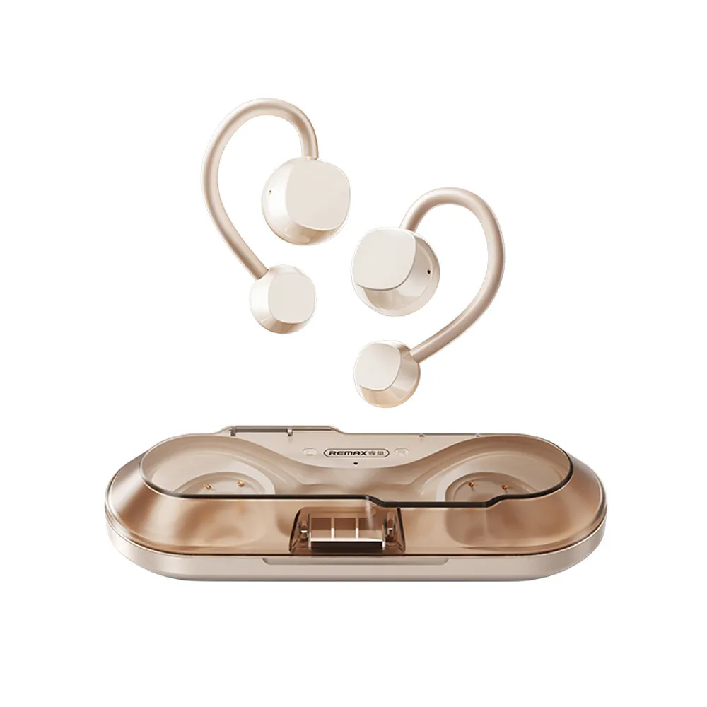 Bluetooth slušalice REMAX OWS OpenBuds P8 krem