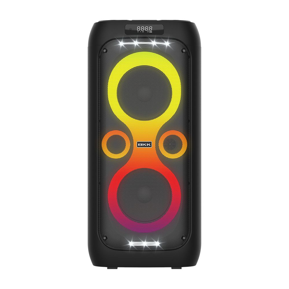 Bluetooth Zvučnik BKK K6501D sa dva mikrofona/ crna