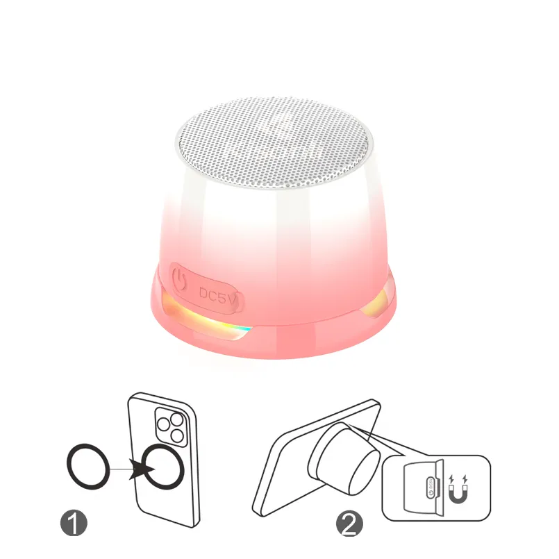Bluetooth zvučnik Kisonli C100 roze