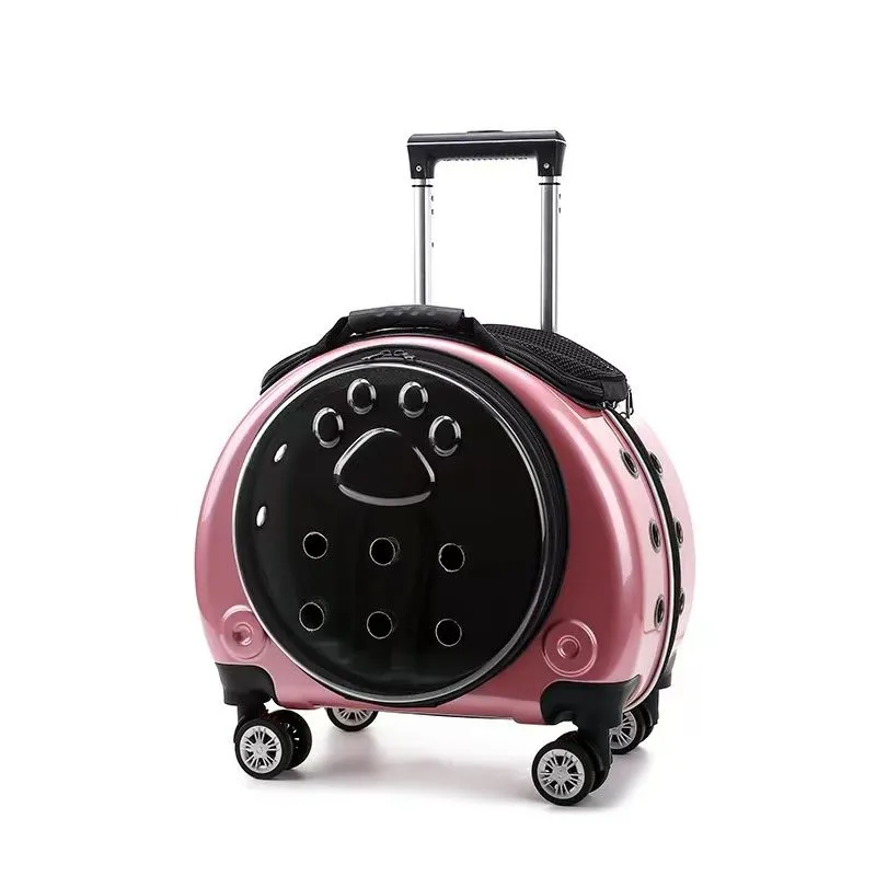 BOLZZ Kofer za transport kućnih ljubimaca premium pink