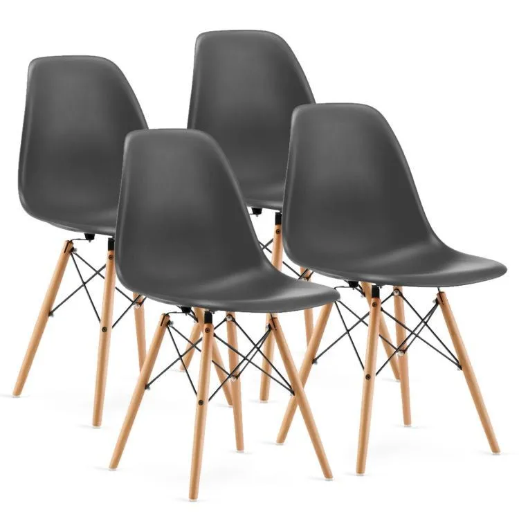 BOLZZ Milano set 4 stolice gray