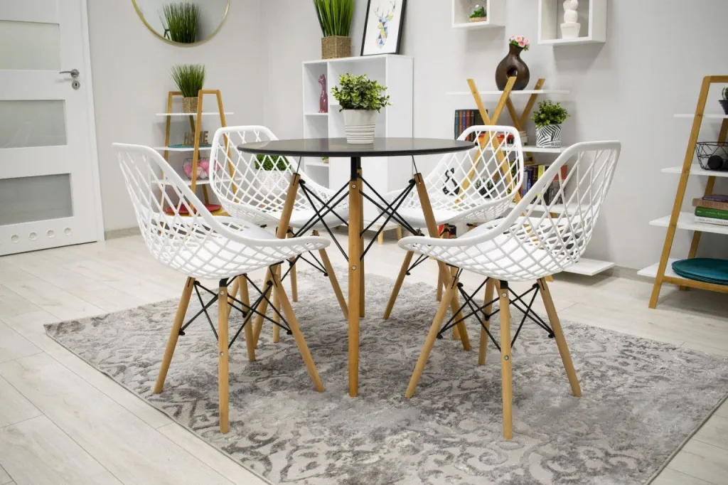 BOLZZ Roma set 4 stolice white