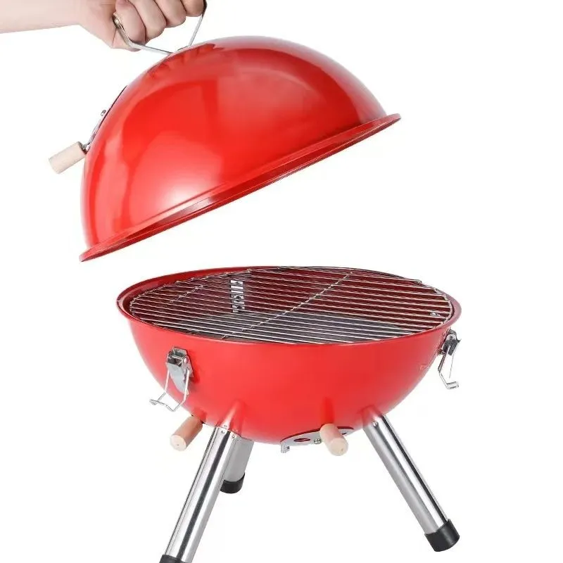 BOLZZ Roštilj Mini Kamp/ crvena