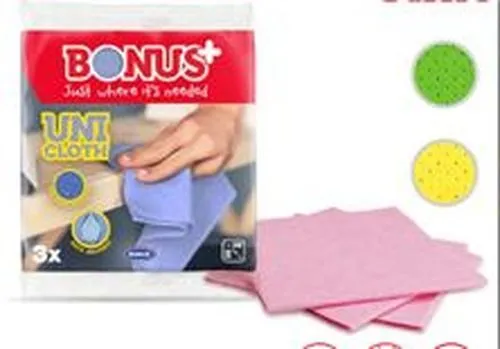 BONUS Set krpa 38x38x0,3cm viskoza 3/1