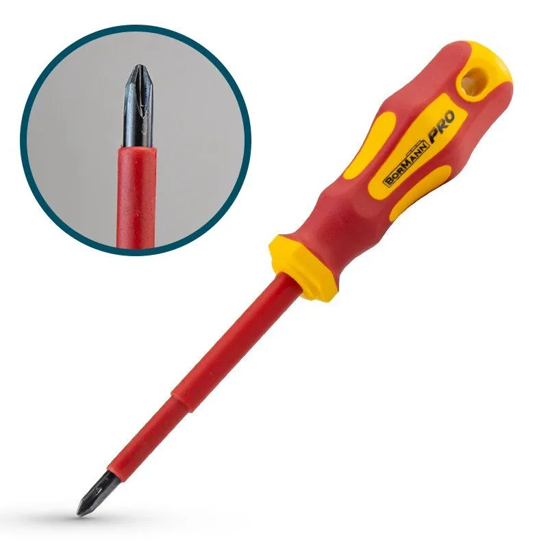BORMANN PRO Odvijač za električare/ krstasti (PH)/ 1000V/ 3x150mm