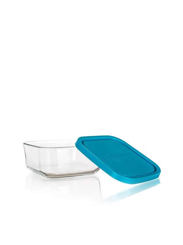 BORMIOLI 335180 Staklena posuda Frigoverre system 1/1 17cl 10x7 cm sa poklopcem