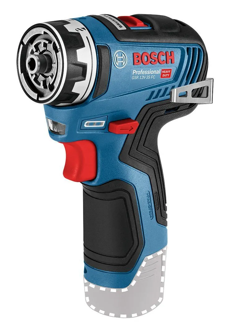 BOSCH Aku bušilica-odvrtač GSR 12V-35 FC/ SOLO u kartonskoj kutiji