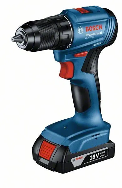BOSCH Aku bušilica-odvrtač GSR 185-LI, SOLO u koferu