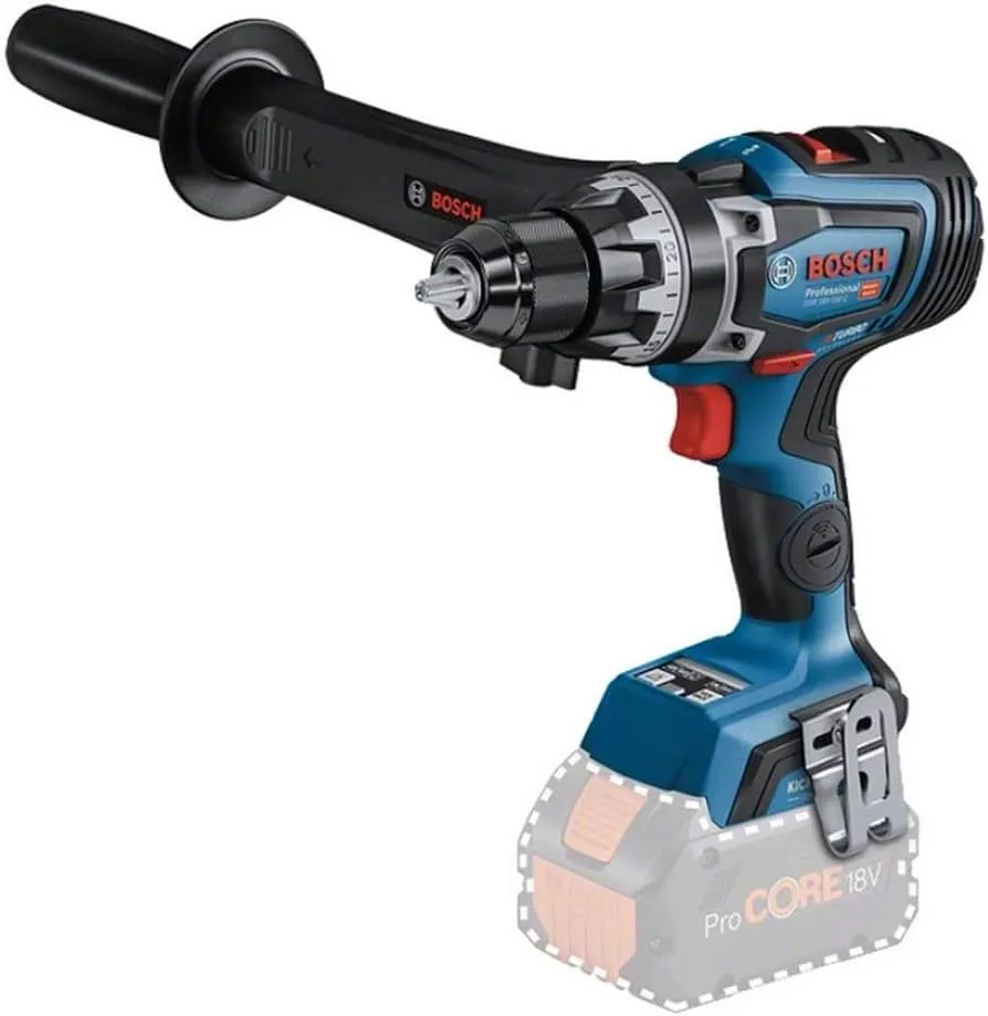 BOSCH Aku bušilica-odvrtač GSR 18V-150 C/ SOLO u kartonskoj kutiji sa pomoćnom ručicom