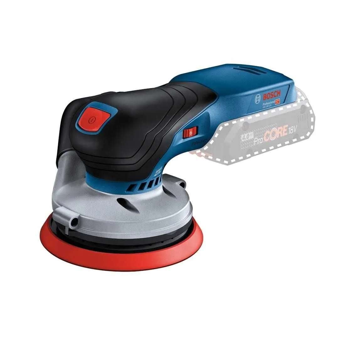 BOSCH Aku ekscentar brusilica GEX 18V-125/ SOLO/ bez baterije i punjača/ sa brusnim listom