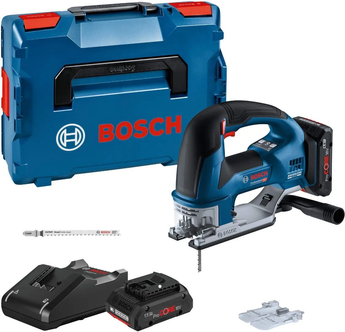 BOSCH Aku ubodne testere GST 18V-155 BC u L-BOXX 136 sa 2 x ProCORE18V 4.0Ah Li-ion