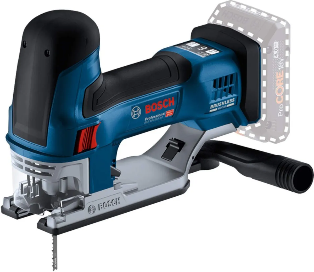 BOSCH Aku ubodne testere GST 18V-155 SC, SOLO sa listom ubodne testere