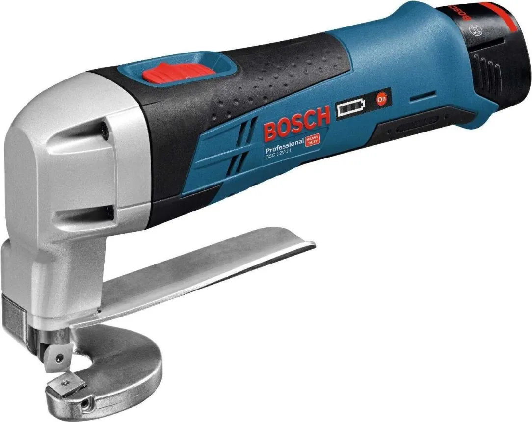 BOSCH Akumulatorske makaze za lim GSC 12V-13/ 2x2.0Ah