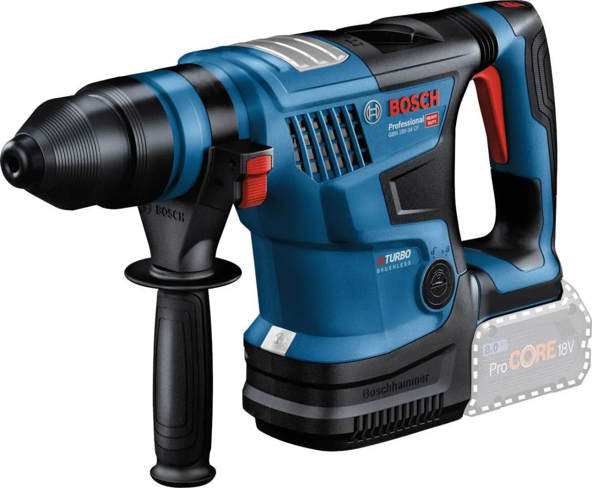 BOSCH Akumulatorski elektro-pneumatski čekić GBH 18V-34 CF, solo