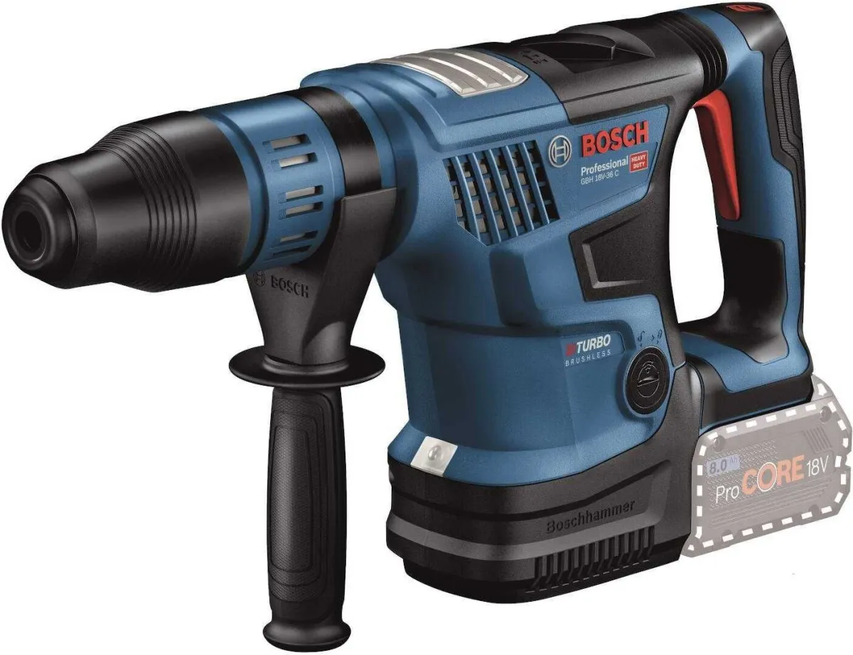 BOSCH Akumulatorski elektro-pneumatski čekić GBH 18V-36 C, solo