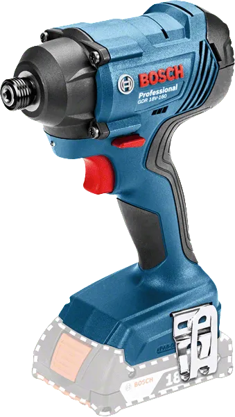 BOSCH Akumulatorski udarni odvrtač GDR 18V-160 Solo; bez baterije i punjača