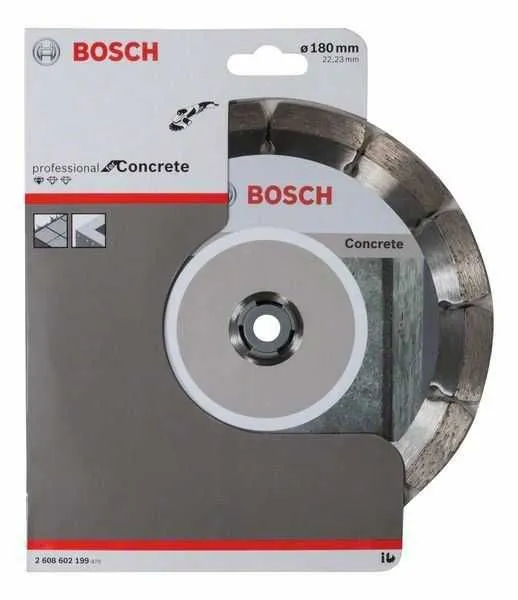 BOSCH Dijamantska rezna ploča za beton Standard for Concrete 180x22,23x2x10 mm