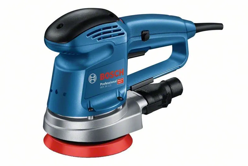 BOSCH Ekscentar brusilica GEX 34-125/ 340W/ u kartonskoj kutiji sa brusnim tanjirom 125 mm