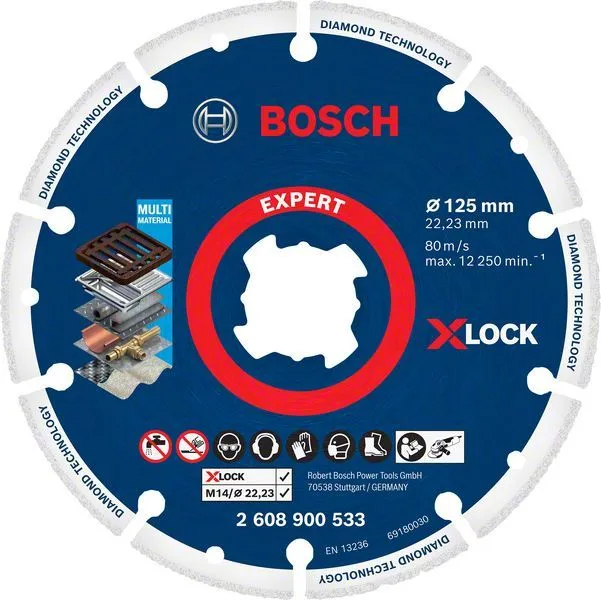 BOSCH EXPERT Dijamantska ploča za sečenje metala Best for Metal 125 x 22,23 mm