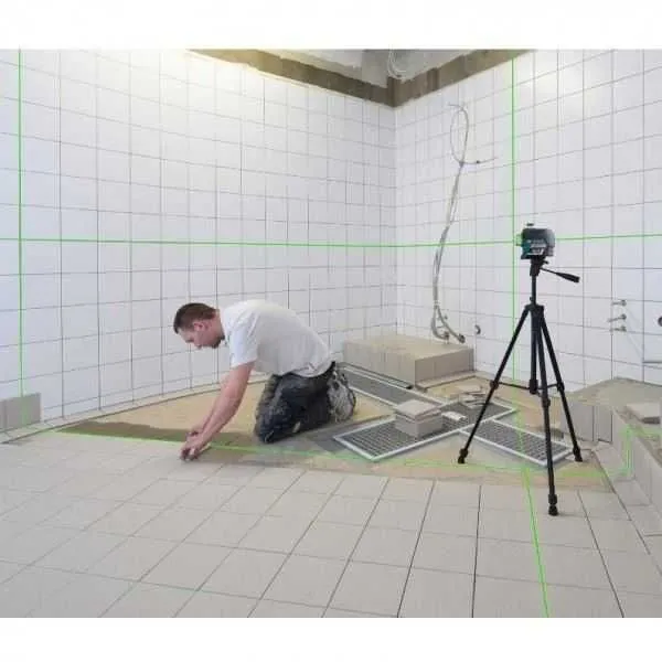 BOSCH Laser za ukrštene linije GLL 3-80 CG Solo + BM1 sa zelenim zrakom i Bluetooth, u L-Boxx-u