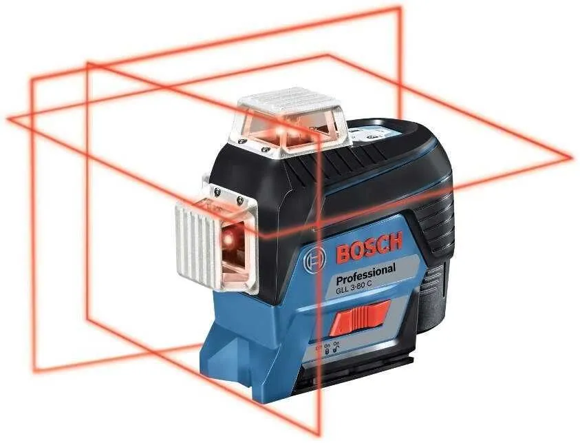 BOSCH Linijski laser GLL 3-80 C Bluetooth 80m
