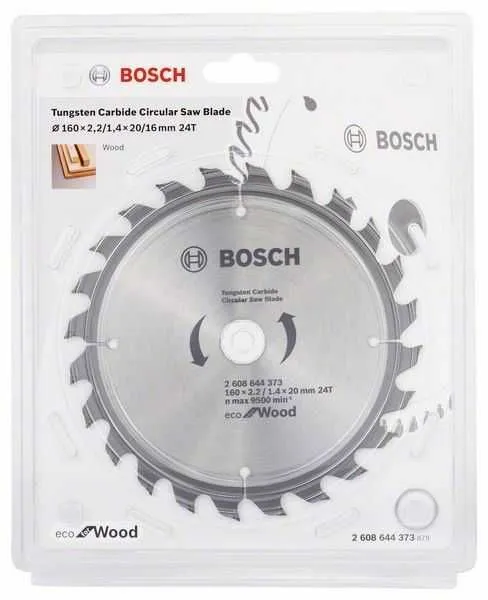 BOSCH List kružne testere za drvo Ø160x2/2x20/24z Eco