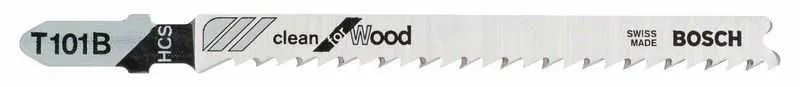 BOSCH List ubodne testere T101B Clean for Wood - 5 kom