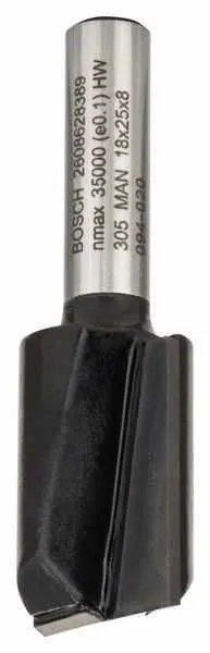 BOSCH Ravno glodalo 8 mm, D1 18 mm, L 24,6 mm, G 56 mm